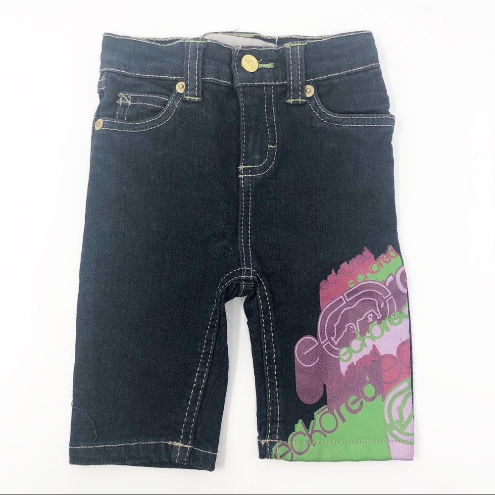 Toddler Girls Eckoreddenim  Crop Style Jeans 18 mo